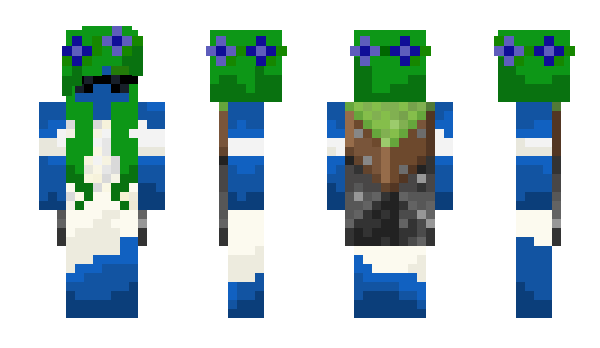 Minecraft скін по ніку bluebarrymuffin