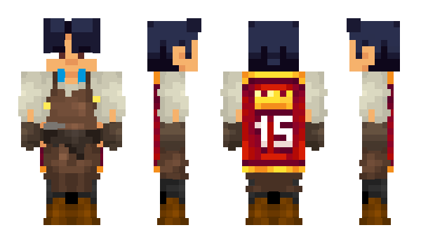 Minecraft skin WALINUX