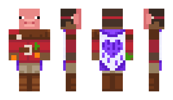 Minecraft скин по нику ClownPiercing