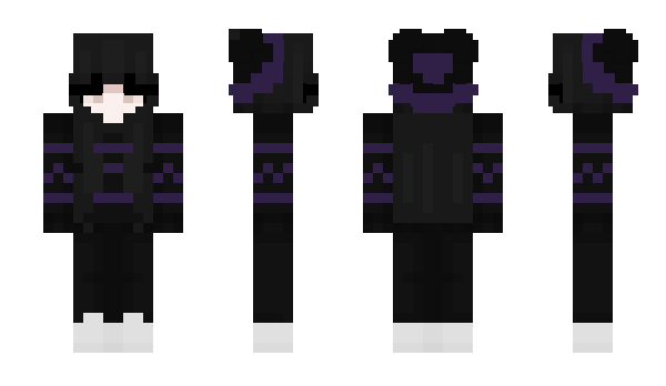 Minecraft skin JstPurplex