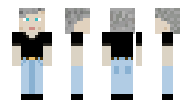 Minecraft skin HetWitteBusje