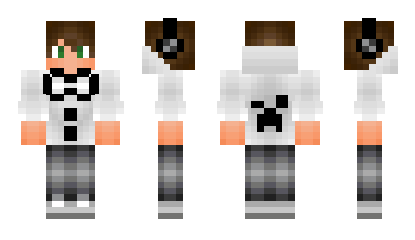 Minecraft skin CrowZz