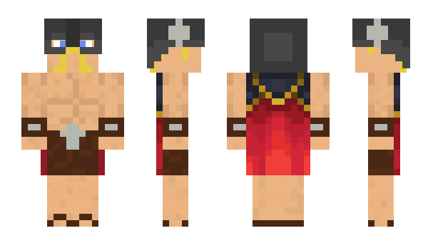 Minecraft skin Frimous