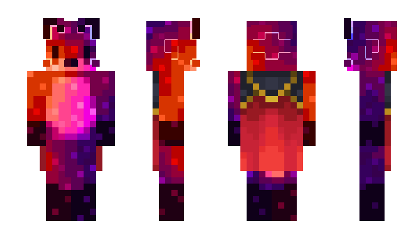 Minecraft skin JinsaOnFire