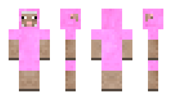 Minecraft скин по нику PinkSheep4