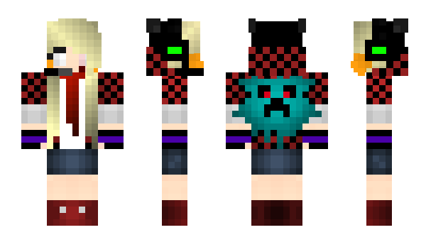 Minecraft skin Mostlycrazy