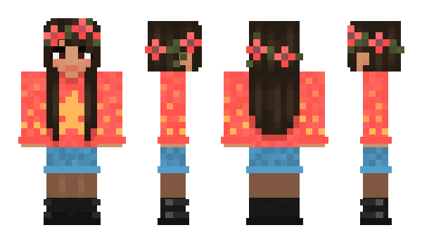 Minecraft skin Hyuna27