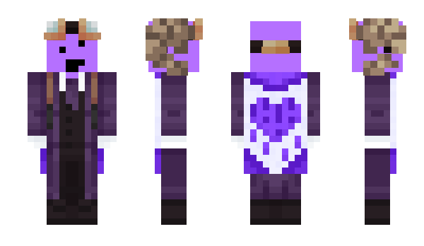 Minecraft skin PurplGoobr