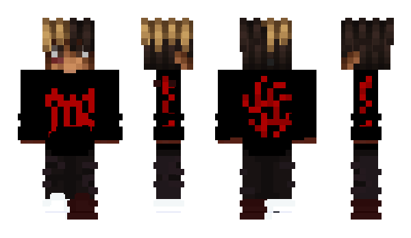 Minecraft скин по нику Fire34