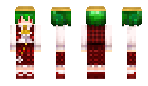 Minecraft skin yukkurinngo