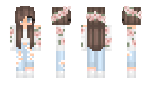 Minecraft skin laxgirl411