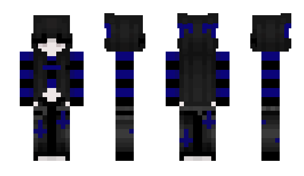 Minecraft skin Deryanah