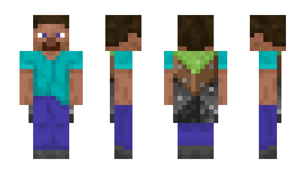 Minecraft skin ARNO_100k