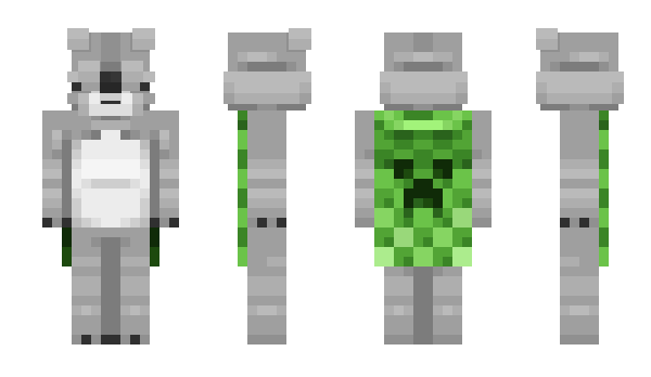 Minecraft скин по нику BossyKoala69