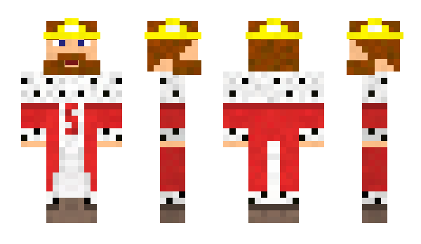 Minecraft skin KingSilver