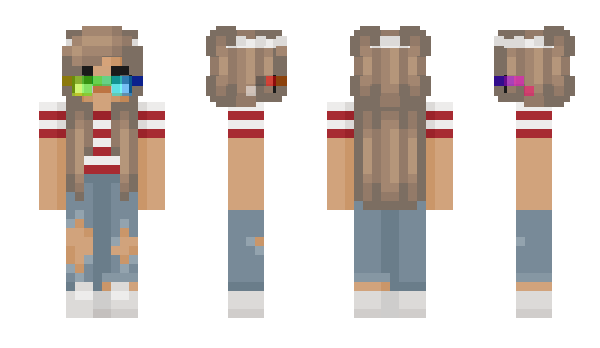 Minecraft skin Nastya_