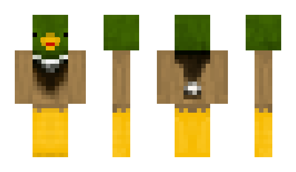 Minecraft skin qwakYT