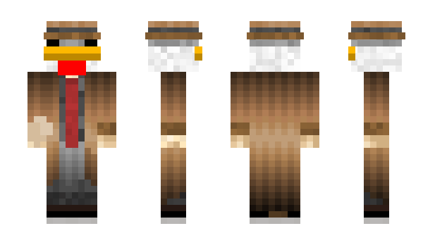 Minecraft skin ademn