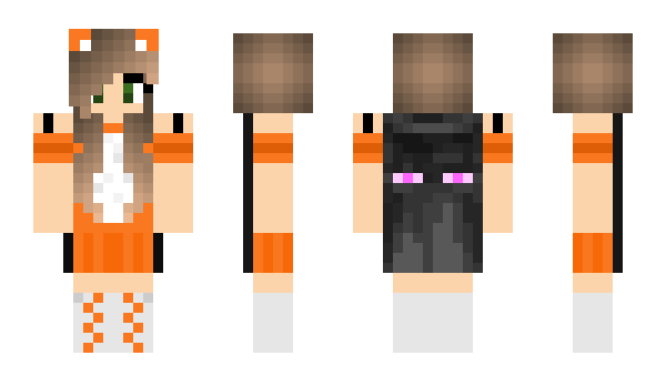 Minecraft скін по ніку ItsKitsuneDragon