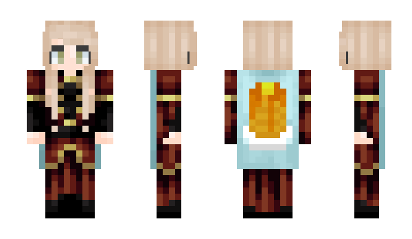 Minecraft скін по ніку LannisterQueen