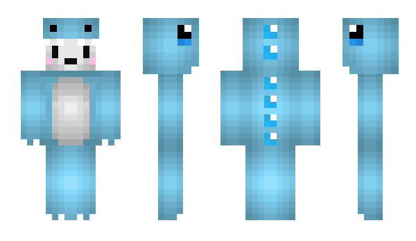 Minecraft skin blu1