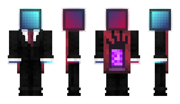 Minecraft skin RedCoub