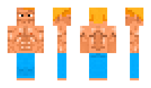 Minecraft скин по нику MaleModel