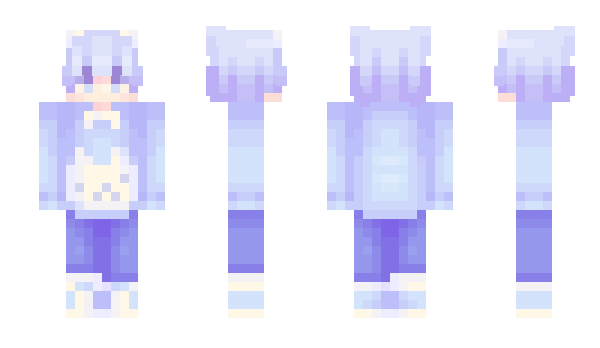 Minecraft skin Leia8110