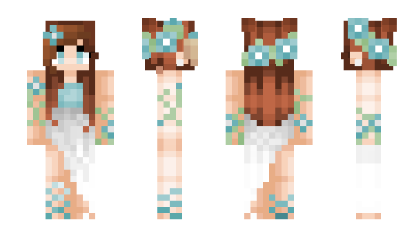 Minecraft skin QueenAP