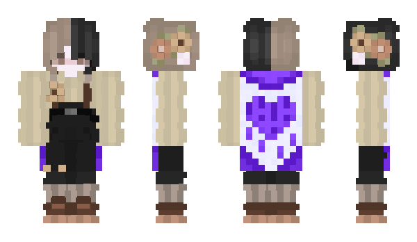 Minecraft скин по нику Hymoonue
