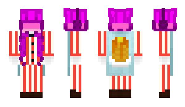 Minecraft skin CEREJAZ