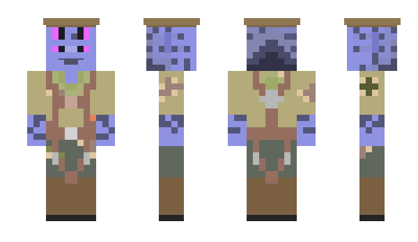 Minecraft skin Secret_Varus