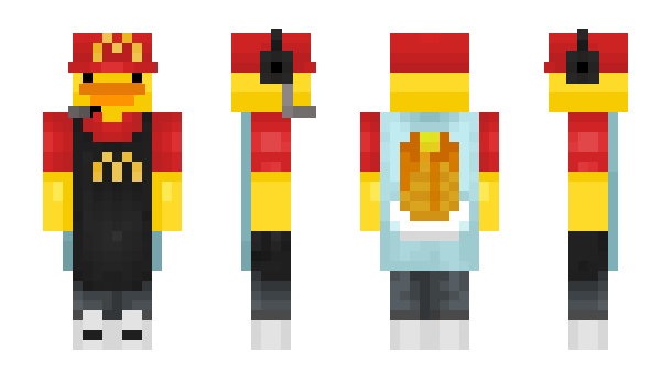 Minecraft скін по ніку MoodQuack