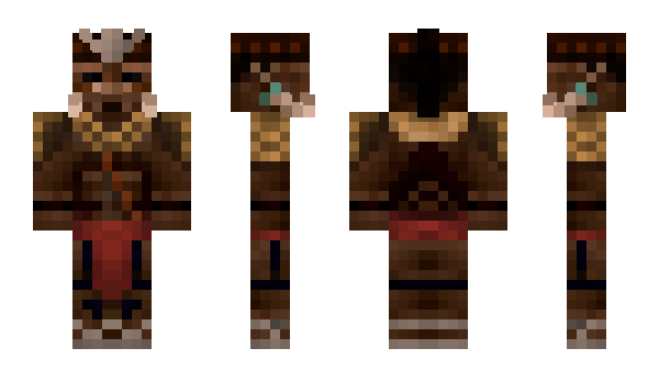 Minecraft skin nahuatltoli