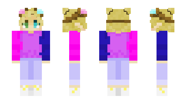 Minecraft skin Amote