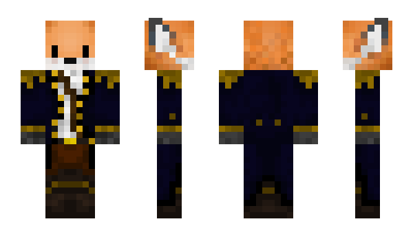 Minecraft скин по нику Foxvy