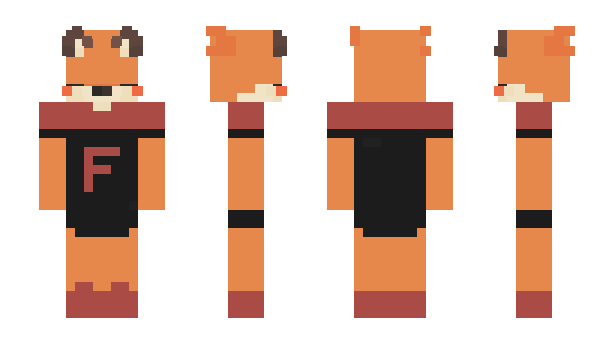 Minecraft skin Fox_is_scary