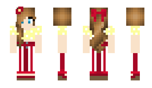 Minecraft скин по нику Claire____