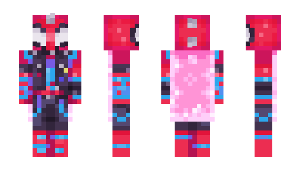 Minecraft skin Spid3rPunk