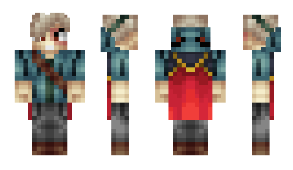 Minecraft skin avhendabi