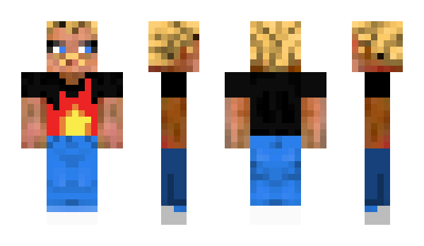 Minecraft skin PYR0