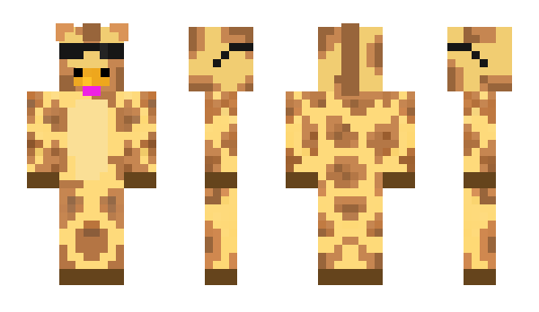 Minecraft скін по ніку Giraffe8