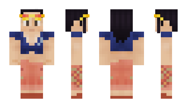 Minecraft skin Nefertari_Vivi
