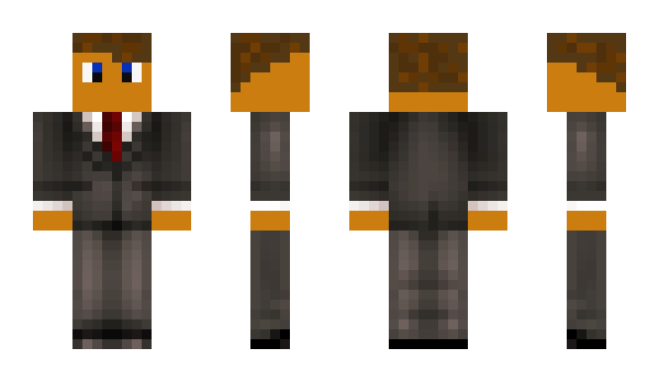 Minecraft skin MrniCer