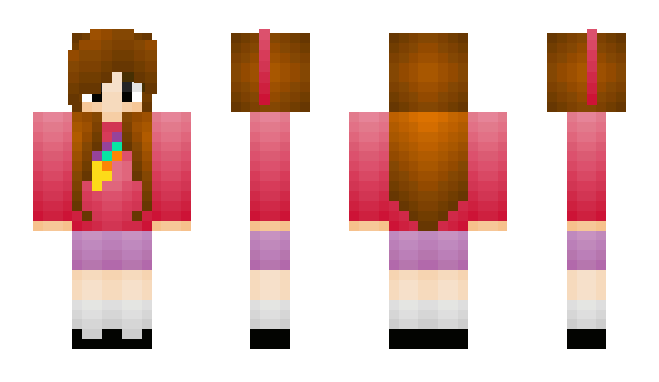 Minecraft skin LilacBlossom