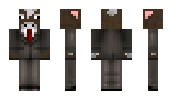 Minecraft skin Crude_Cow