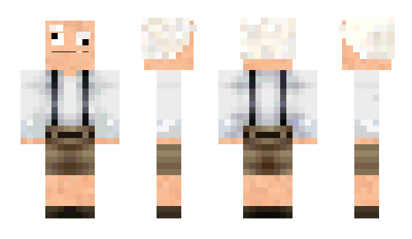 Minecraft skin luckyluqi