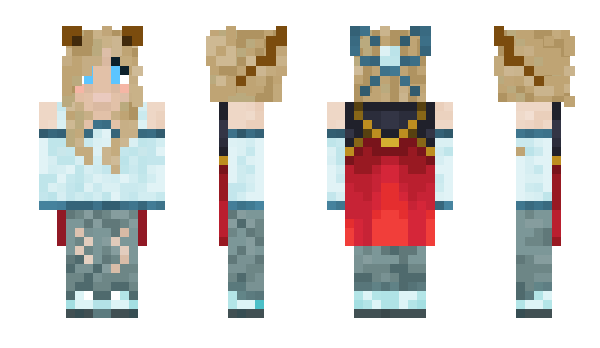 Minecraft skin ClareBear_CB