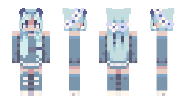 Minecraft skin ILLF