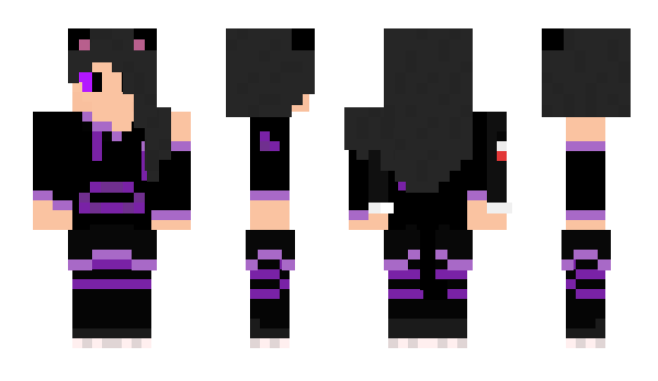 Minecraft skin ShineyTheCat